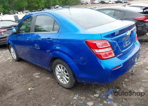 2017 Chevrolet Sonic Lt Auto z USA, uszkodzony, nr VIN 1G1JD5SHXH4107546